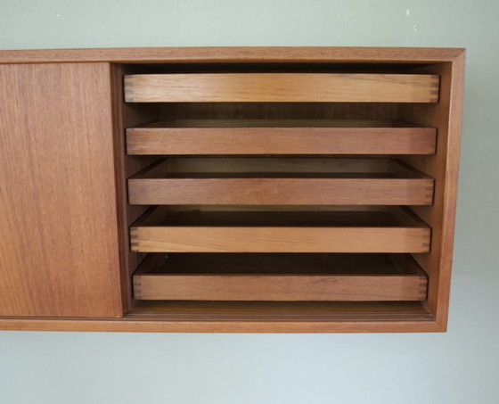 Image 1 of Danish Kai Kristiansen Teak Wall Units By Feldballes, 1960S.