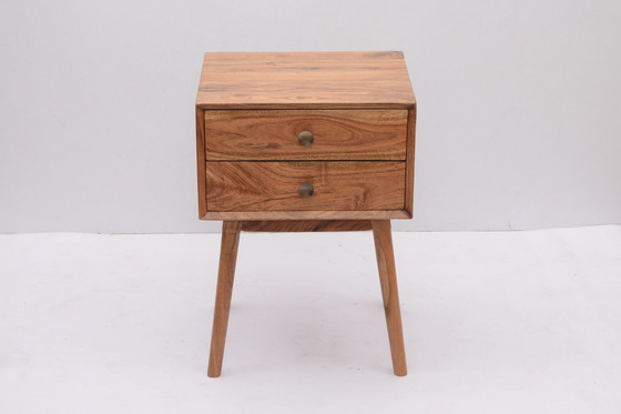 Image 1 of Bedside table with drawer