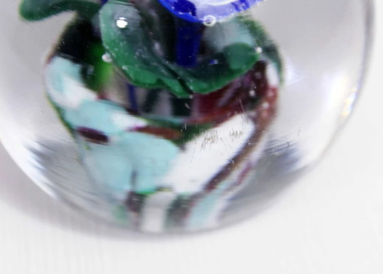 Image 1 of Nice glass sulphide paperweight