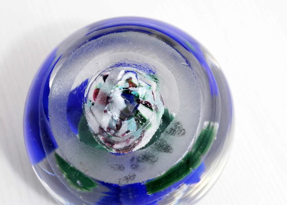 Image 1 of Nice glass sulphide paperweight