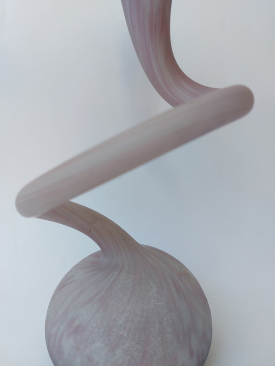 Image 1 of Hand-blown glass vase