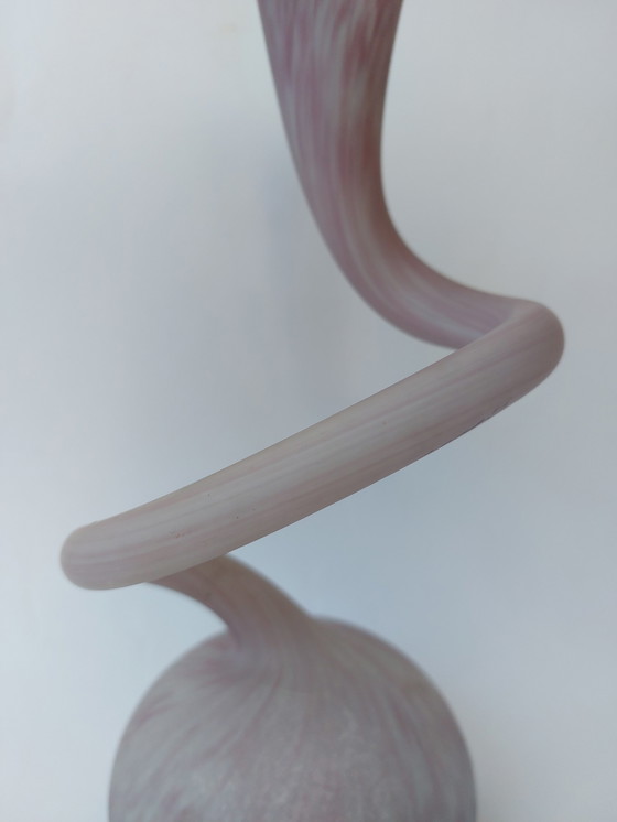 Image 1 of Hand-blown glass vase