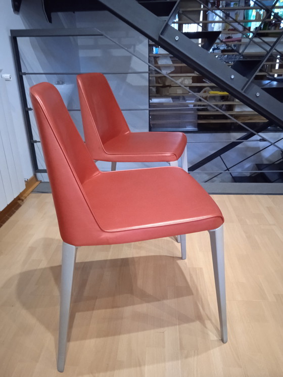 Image 1 of 2x Pedrali Armchair Ester 691 Design Patrick Jouin