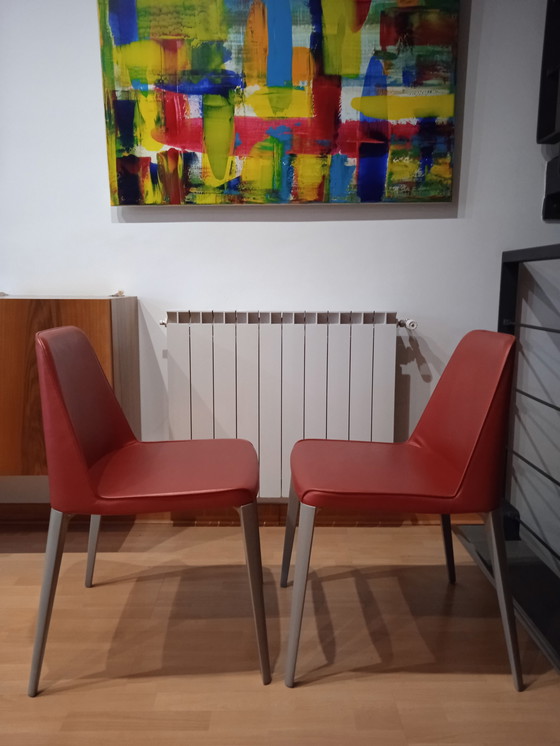 Image 1 of 2x Pedrali Armchair Ester 691 Design Patrick Jouin