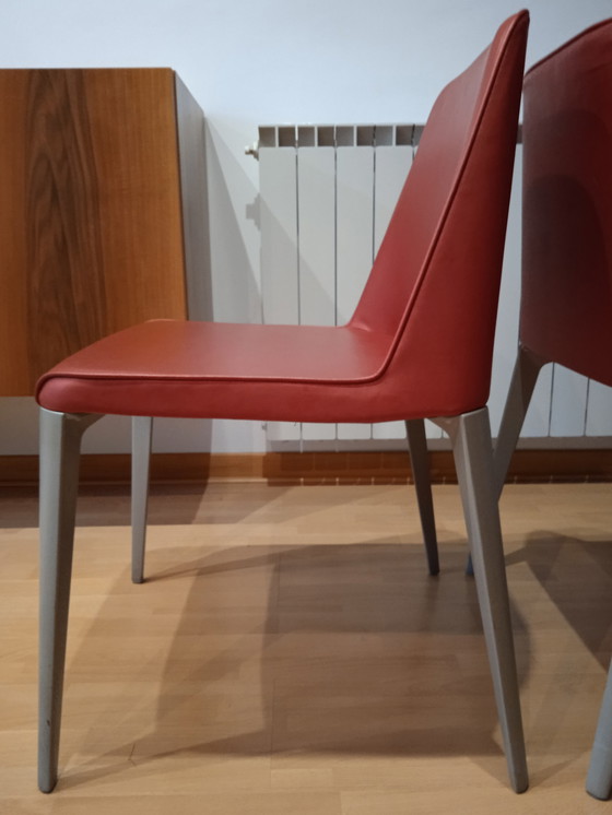 Image 1 of 2x Fauteuil Pedrali Ester 691 Design Patrick Jouin