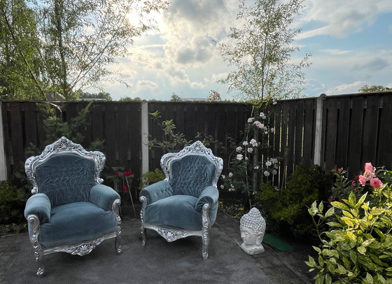 Image 1 of Casa Padrino King and Queen Seat Set