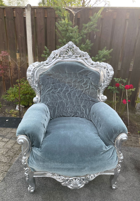 Image 1 of Casa Padrino King and Queen Seat Set