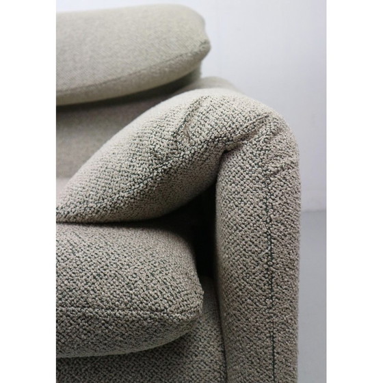 Image 1 of Vintage 3-seater sofa "Maralunga" by Vico Magistretti for Cassina, Italy 1973