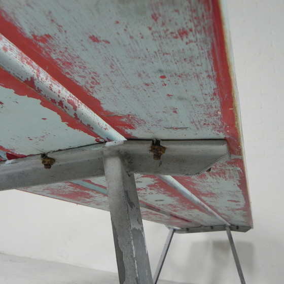 Image 1 of Tough, industrial bench, 2 meters long, 1960s