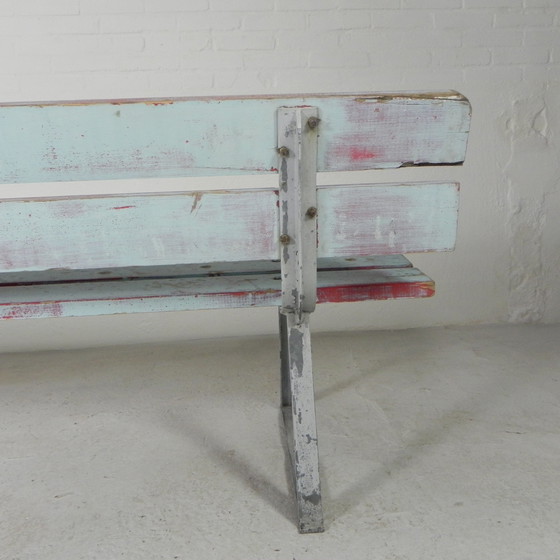 Image 1 of Tough, industrial bench, 2 meters long, 1960s