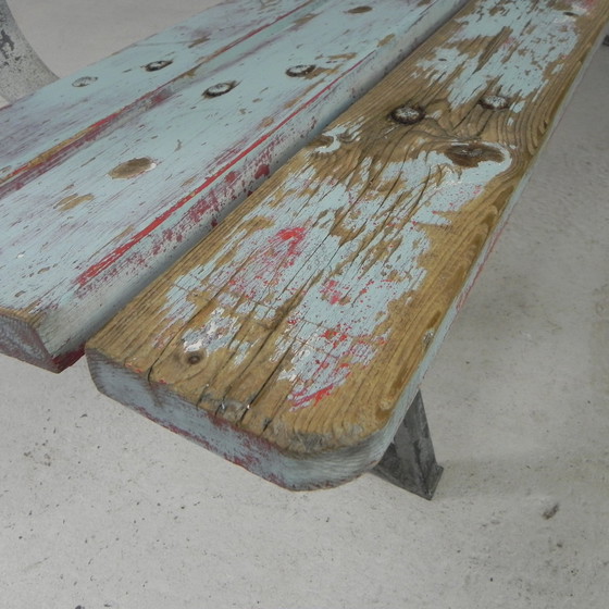 Image 1 of Tough, industrial bench, 2 meters long, 1960s