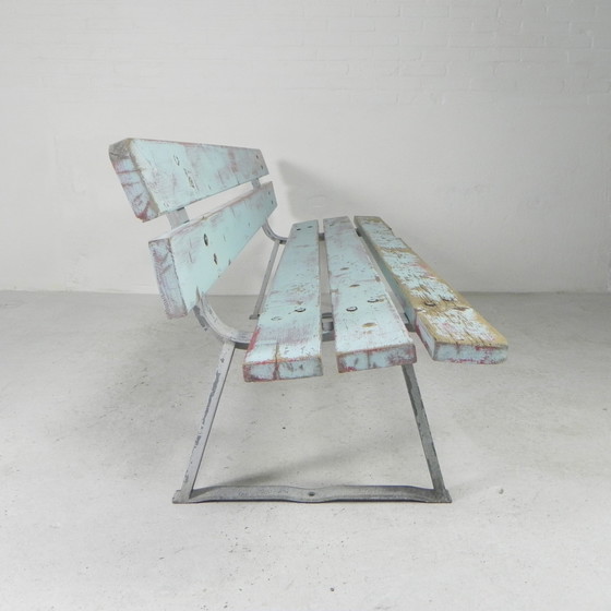 Image 1 of Tough, industrial bench, 2 meters long, 1960s