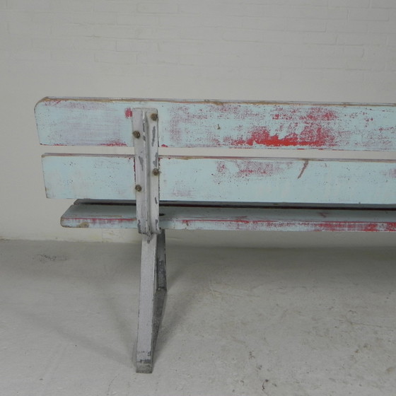 Image 1 of Tough, industrial bench, 2 meters long, 1960s