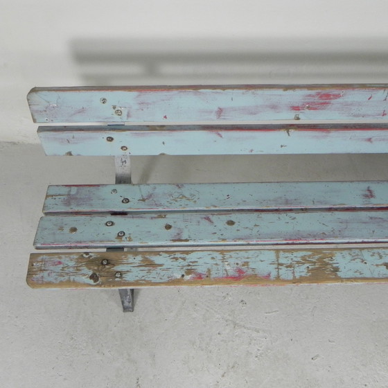 Image 1 of Tough, industrial bench, 2 meters long, 1960s