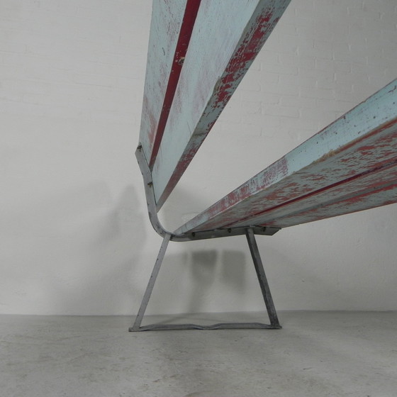 Image 1 of Tough, industrial bench, 2 meters long, 1960s