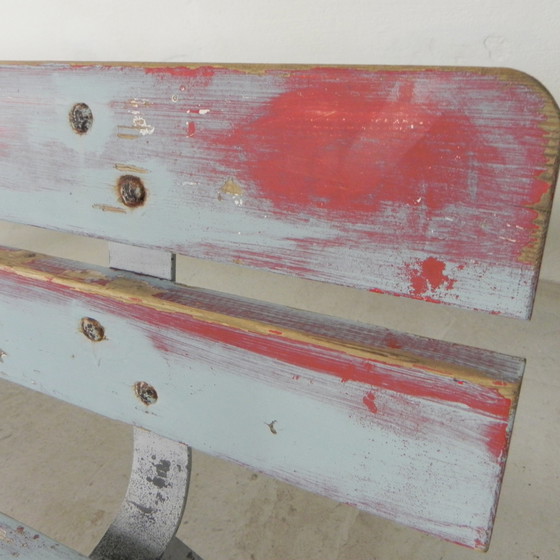 Image 1 of Tough, industrial bench, 2 meters long, 1960s