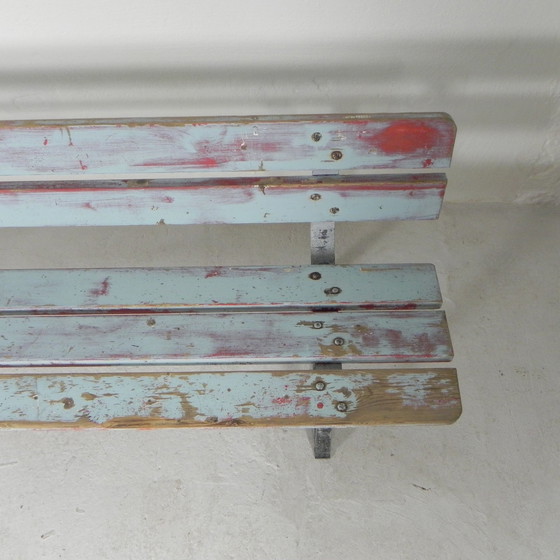 Image 1 of Tough, industrial bench, 2 meters long, 1960s