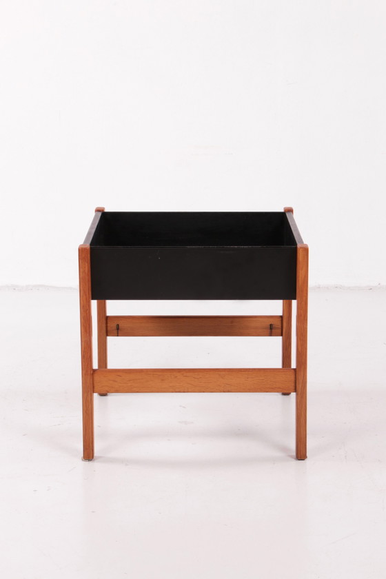 Image 1 of Danish Design teak planter, 1960