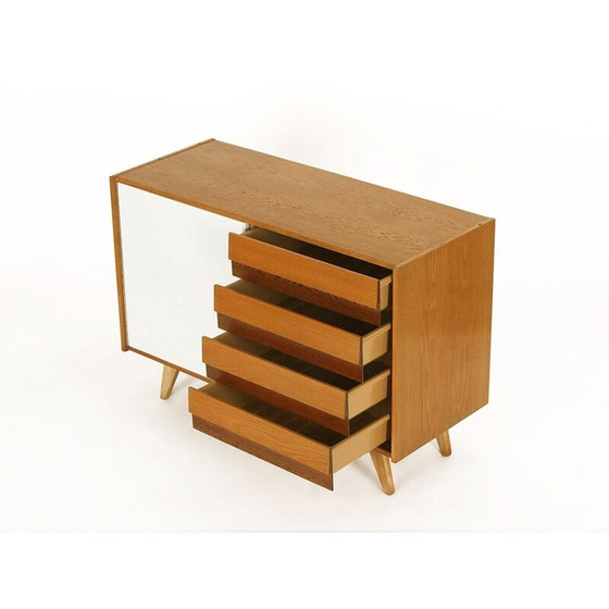 Image 1 of Vintage sideboard with white door by Jiri Jiroutek for Interier Praha, Czech 1960
