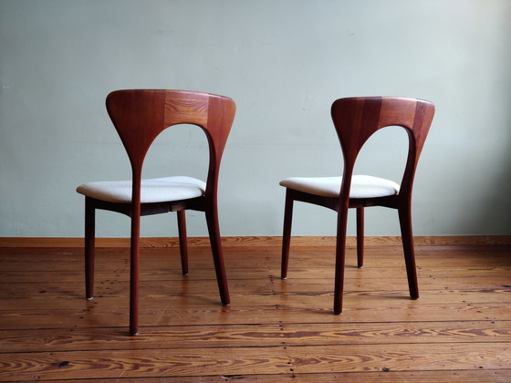 Image 1 of Danish dining room chairs by Niels Koefoed for Koefoeds Hornslet, Set of 4