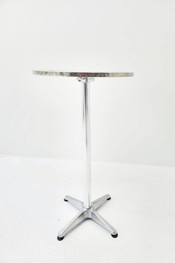 Image 1 of 1 aluminum bar table