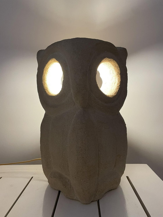Image 1 of Lampe hibou vintage Albert Tormos