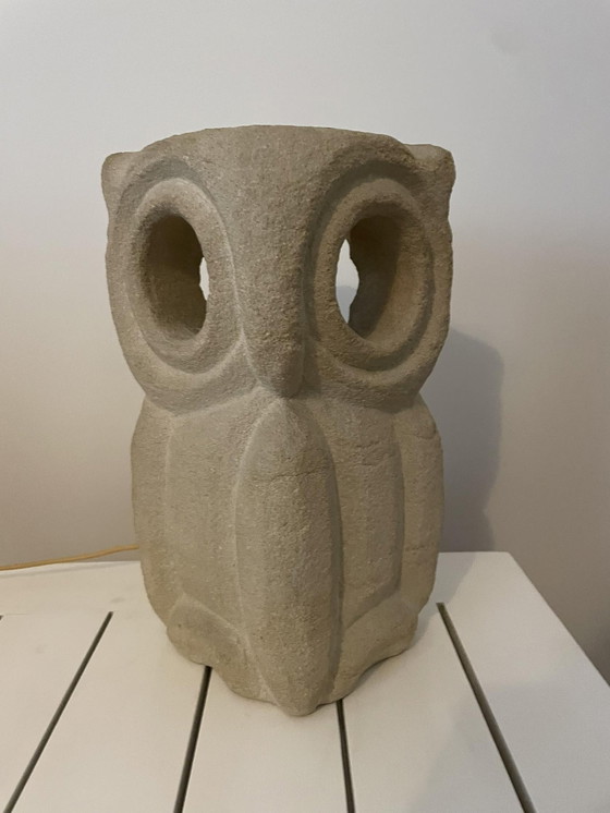 Image 1 of Lampe hibou vintage Albert Tormos
