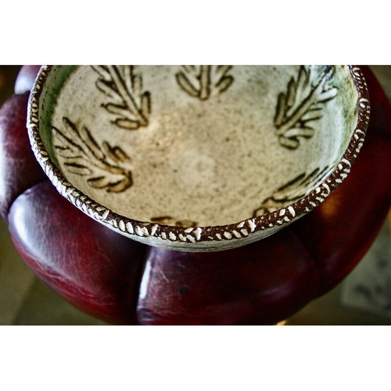 Image 1 of Vintage ceramic salad bowl by Albert Thiry, France 1960