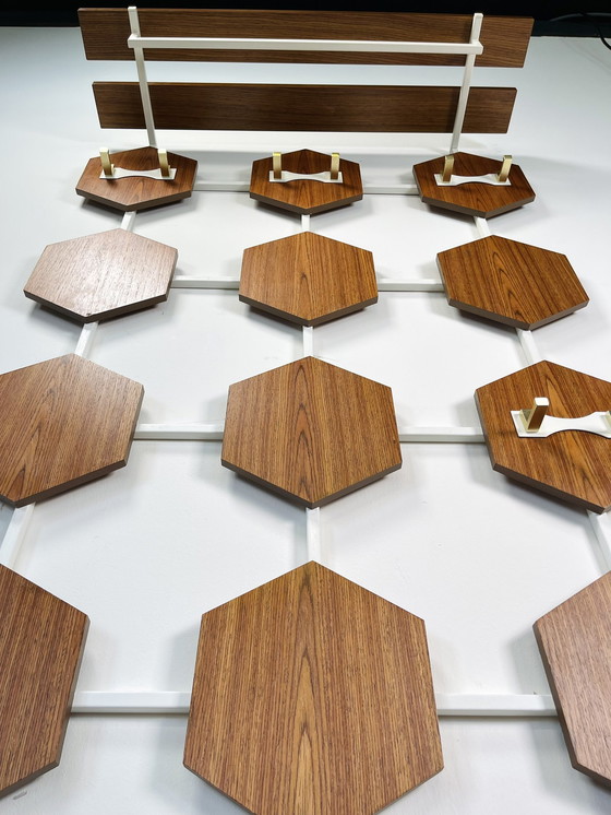 Image 1 of Hexagon coat rack