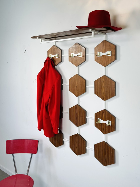 Image 1 of Hexagon coat rack