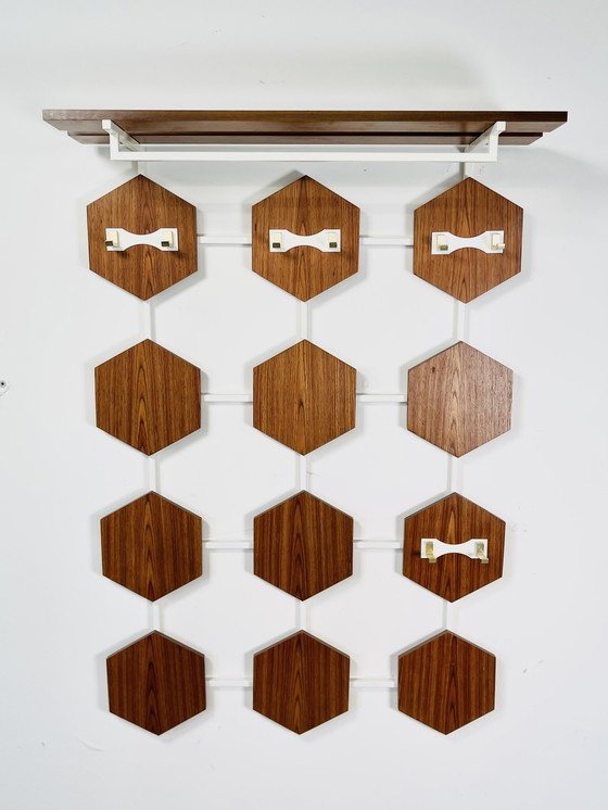 Image 1 of Hexagon coat rack