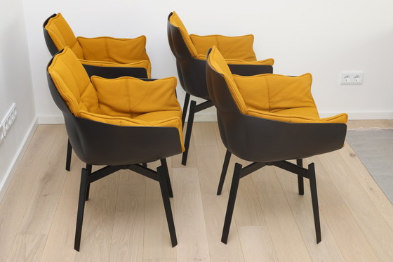 Image 1 of 4x B&B Italia Husk swivel chairs