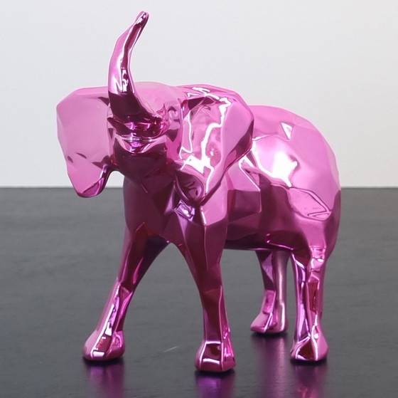 Image 1 of Richard Orlinski Elephant Spirit Pink