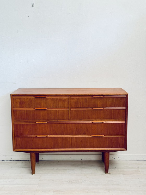 Image 1 of Cassettiera vintage danese in teak