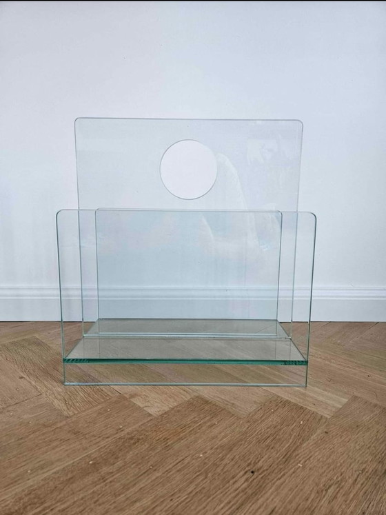 Image 1 of Glass magazine holder