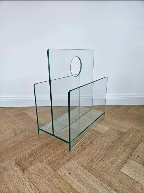 Image 1 of Glass magazine holder