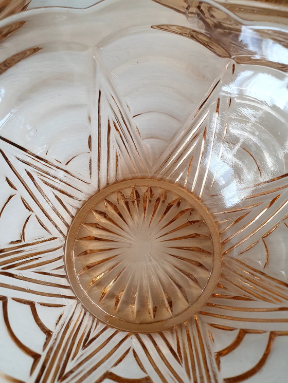 Image 1 of Art Deco Salad Bowl - Made In Belgium