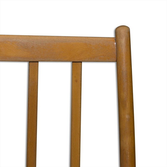 Image 1 of Set of 4 vintage beechwood chairs by Antonín Šuman for Mier, 1960