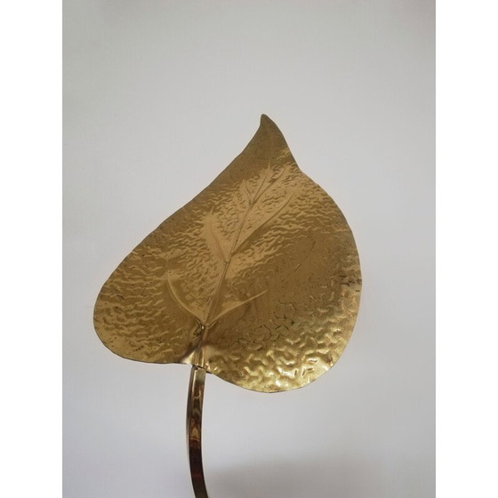 Image 1 of Vintage brass-plated lamp by Carlo Giorgi for Bottega Gadda, 1970