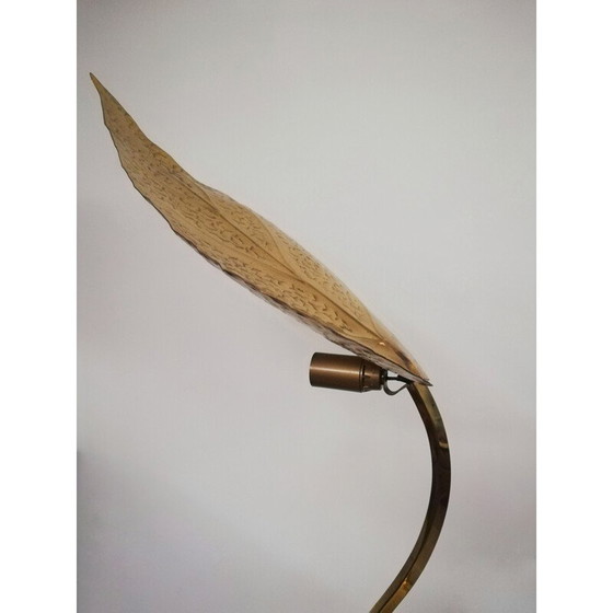 Image 1 of Vintage brass-plated lamp by Carlo Giorgi for Bottega Gadda, 1970