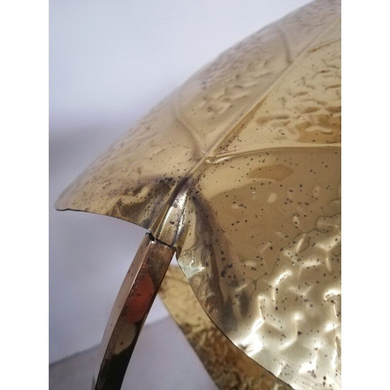 Image 1 of Vintage brass-plated lamp by Carlo Giorgi for Bottega Gadda, 1970
