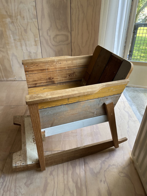 Image 1 of Chaise à bascule Piet Hein Eek