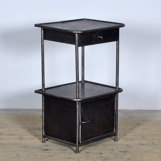 Image 1 of Iron Nightstand, 1910’S