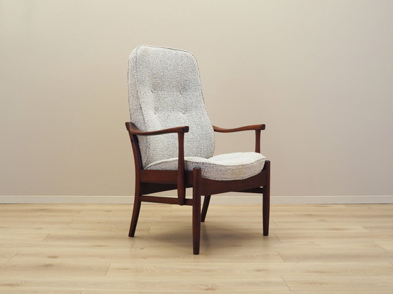 Image 1 of Beech Armchair, Danish Design, 1970S, Manufacture: Farstrup Møbler