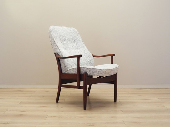 Image 1 of Beech Armchair, Danish Design, 1970S, Manufacture: Farstrup Møbler