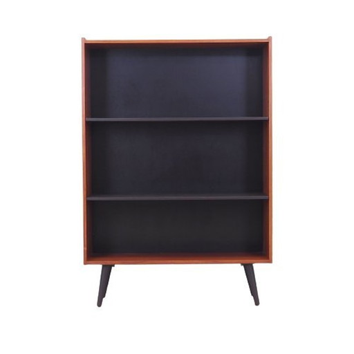 Teak Bookcase, Danish Design, 1970S, Production: Denmark