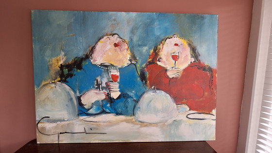 Image 1 of Gerdine Duijsens - Two fat ladies