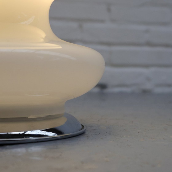 Image 1 of Space Age Italian Glass Table Lamp '70S