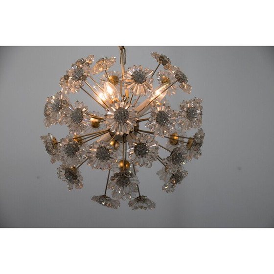 Image 1 of Vintage Dandelion chandelier by Preciosa, 1970s