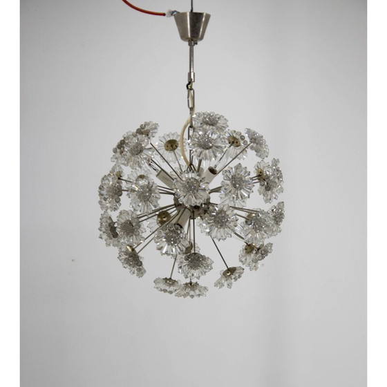 Image 1 of Vintage Dandelion chandelier by Preciosa, 1970s